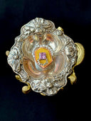 prestashop:1:4429:21629 | Yellow Handcrafted Faceted Leather Zircon & Pearl Ring