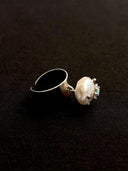 prestashop:1:4434:21602 | Silver Opal-Inlaid Pearl  Ring