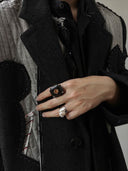prestashop:1:4434:21605 | Silver Opal-Inlaid Pearl  Ring