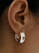 prestashop:1:4440:21836 | Silver Twist Hoop Earrings