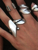 prestashop:1:4482:21690 | Silver Intertwined Band Ring