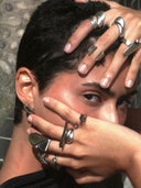 prestashop:1:4485:21686 | Silver Bold Tapered Open Ring