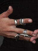 prestashop:1:4486:21675 | Silver Oval Flow Ring