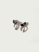 prestashop:1:4489:21664 | Silver Twisted Cut-Out Oval Earrings
