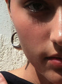 prestashop:1:4492:21650 | Silver Sculpted Motion Earrings