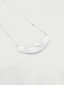 prestashop:1:4496:21864 | Silver Brushed Texture Necklace