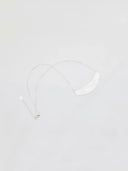 prestashop:1:4496:21868 | Silver Brushed Texture Necklace