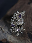 prestashop:1:4519:21974 | Silver Frosted Bloom Ring