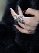 prestashop:1:4519:21976 | Silver Frosted Bloom Ring