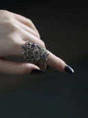 prestashop:1:4519:21977 | Silver Frosted Bloom Ring