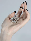 prestashop:1:4519:21978 | Silver Frosted Bloom Ring