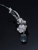 prestashop:1:4524:21948 | Silver Blue Dew Stud & Cuff Set