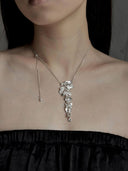 prestashop:1:4525:21944 | Silver Wisteria Leaf Necklace