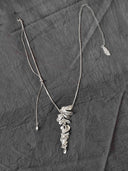 prestashop:1:4525:21945 | Silver Wisteria Leaf Necklace