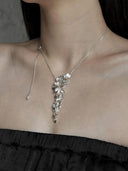 prestashop:1:4525:21949 | Silver Wisteria Leaf Necklace