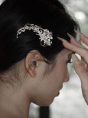 prestashop:1:4526:21943 | Silver Cloud Bloom Hair Clip-Single