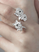 prestashop:1:4527:21940 | Silver Triple Rose Ring