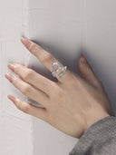 prestashop:1:4529:21930 | Silver Green Serpent Ring