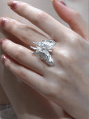 prestashop:1:4537:21889 | Silver Pearl Butterfly Ring