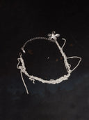 prestashop:1:4538:21879 | Silver Five-Leaf Clover Bracelet