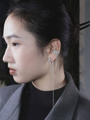 prestashop:1:4539:21876 | Silver Rainfall Bloom Stud & Clip Set
