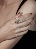prestashop:1:4540:21869 | Silver Garden Dew Rose Ring