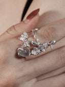 prestashop:1:4540:21871 | Silver Garden Dew Rose Ring