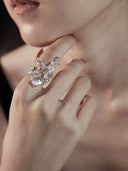 prestashop:1:4540:21873 | Silver Garden Dew Rose Ring
