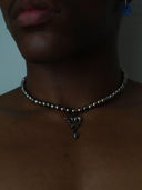 prestashop:1:4553:22002 | Silver Thorn Heart Necklace-Small