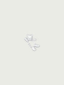 prestashop:1:4574:22250 | Silver Waving Bear Spring Ear Cuff- Single Left