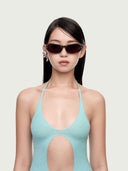 prestashop:1:4578:22233 | Brown Metal Inlay Sunglasses