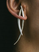 prestashop:1:4580:22224 | Long Silver Arc Sprout Earring-Single