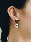 prestashop:1:4587:22191 | Pip Mismatch  Earrings  in Zebra  Wood