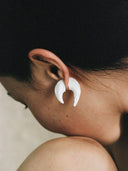 prestashop:1:4588:22185 | Moonstone Textured  Silver Earrings