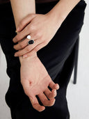 prestashop:1:4589:22178 | Ripple Open Ring in Ebony Wood