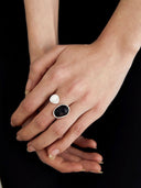 prestashop:1:4589:22180 | Ripple Open Ring in Ebony Wood