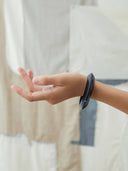 prestashop:1:4591:22177 | Ju,Ebony and Silver Bangle(Small-M)