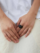 prestashop:1:4597:22134 | Ju,Ebony and Silver Ring(Large-L)