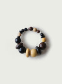 prestashop:1:4599:22124 | Blessed Fruit, Ebony Boxwood Zebra Wood Carved Beaded Bracelet