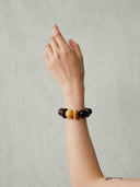 prestashop:1:4599:22128 | Blessed Fruit, Ebony Boxwood Zebra Wood Carved Beaded Bracelet