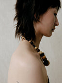 prestashop:1:4607:22093 | Blessed Fruit, Ebony Boxwood and Zebra Wood Carved Beaded Necklace