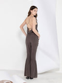 prestashop:1:4615:22432 | Starry Tencel Pleated Flared Pants