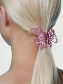 prestashop:1:462:14780 | Pink mini liquefied butterfly hair gripper