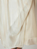 prestashop:1:4625:22455 | Beige Tencel Tulle Double Layered Strap Long Dress