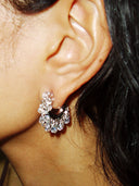 prestashop:1:4639:22500 | Silver Rain Pine C-Shaped Earrings