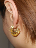 prestashop:1:4640:22496 | Gold Rain Pine C-Shaped Earrings