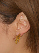 prestashop:1:4640:22498 | Gold Rain Pine C-Shaped Earrings