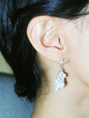 prestashop:1:4641:22493 | Silver Plum Berry Pearl Earrings