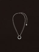 prestashop:1:4642:22609 | Silver Slit Of Light Necklace