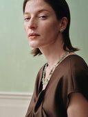 prestashop:1:4643:22594 | Green Silent Etch Earrings